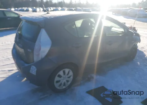 2013 Toyota Prius C Two from USA, damaged, VIN JTDKDTB3XD1544110